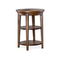 Magnussen T4398 Bay Creek Round Accent End Table 18X18X24