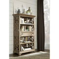 Tinley Park Traditional Dove Tail Grey Bookcase