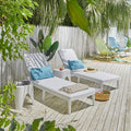 Havenside Home Mahina Rattan Chaise Lounge