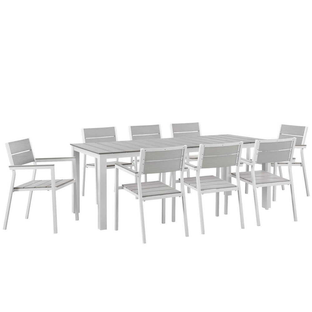 Main 9 Piece Outdoor Patio Dining Set