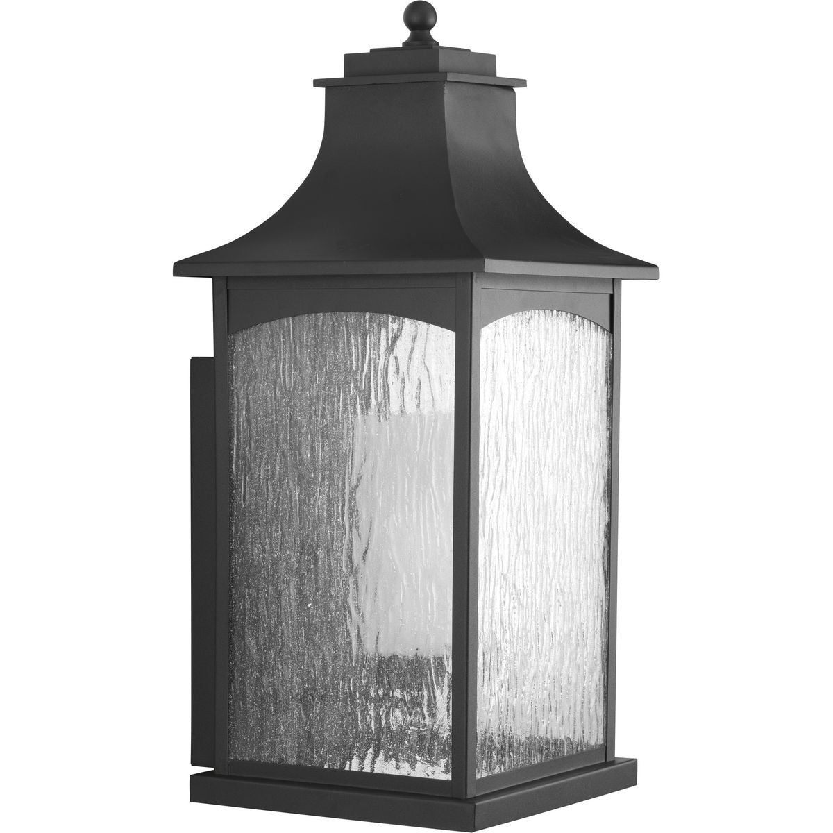 Maison Collection Black One Light Extra Large Wall Lantern 25.2 X 13.39 X 13.39