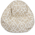 Majestic Home Goods Athens Classic Bean Bag Chair Small Large