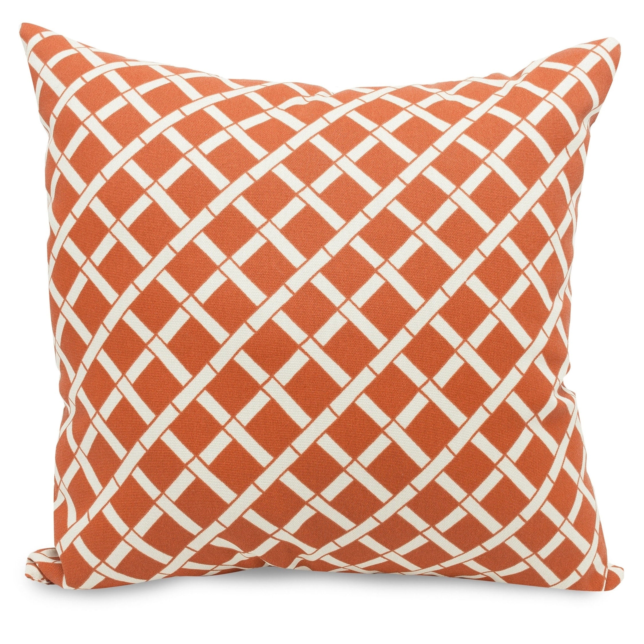 Majestic Home Goods Bamboo Indoor Outdoor Large Pillow 20 L X 8 W X 20 H