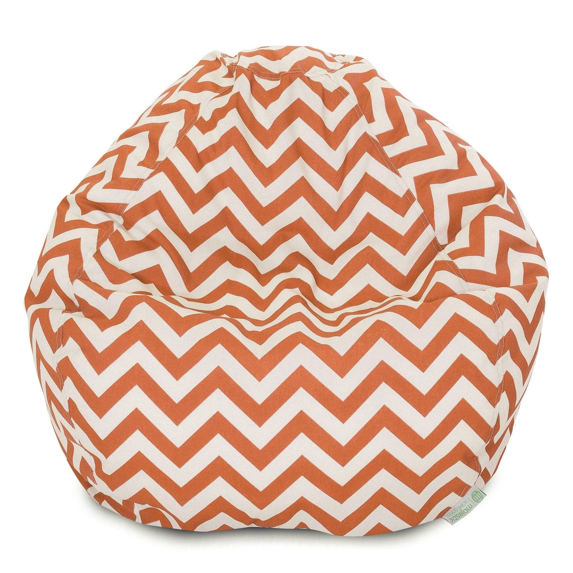 Majestic Home Goods Chevron Classic Bean Bag Chair Small Large