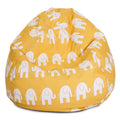 Majestic Home Goods Ellie Classic Bean Bag Chair Small Large