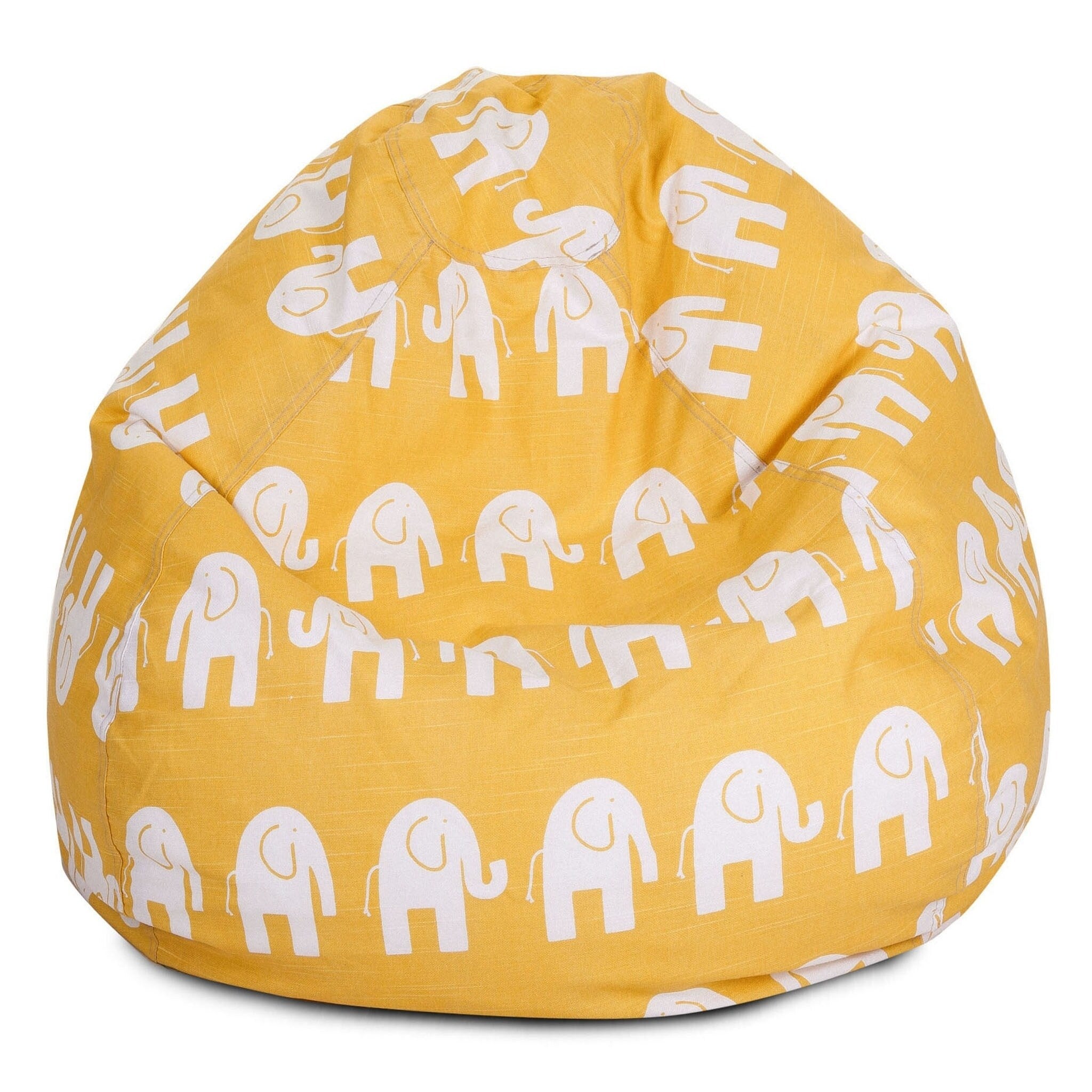 Majestic Home Goods Ellie Classic Bean Bag Chair Small Large