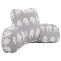 Majestic Home Goods Ellie Cotton Reading Bed Pillow 33 X 6 X 18