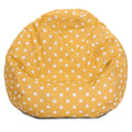 Majestic Home Goods Ikat Dot Classic Bean Bag Chair Small Large