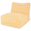 Majestic Home Goods Indoor Outdoor Aruba Bean Bag Chair Lounger 36 In L X 27 In W X 24 In H