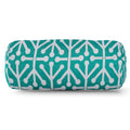Majestic Home Goods Indoor Outdoor Aruba Round Bolster Decorative Throw Pillow