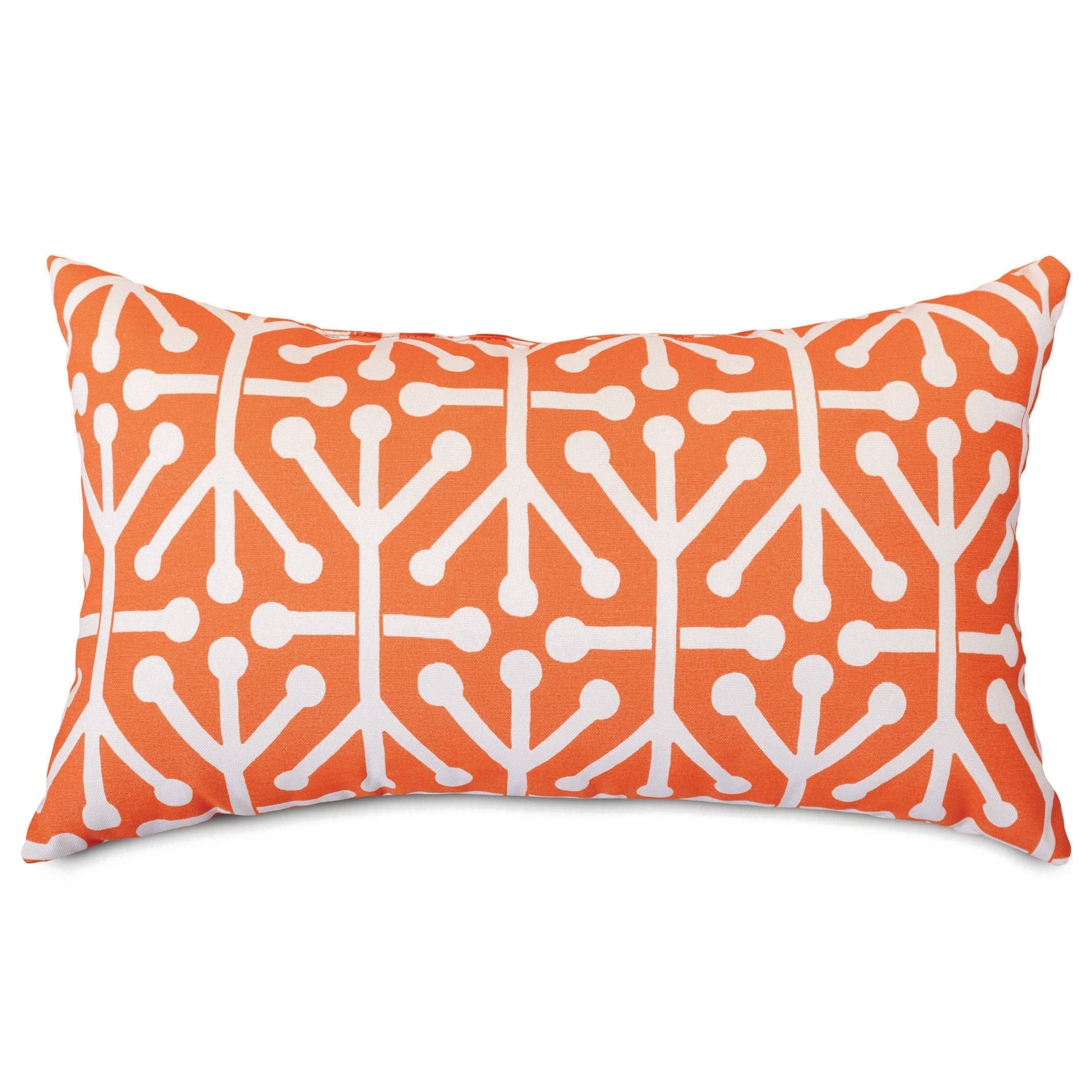 Majestic Home Goods Indoor Outdoor Aruba Small Decorative Throw Pillow 20 X 12
