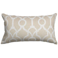 Majestic Home Goods Indoor Outdoor Athens Small Decorative Throw Pillow 20 X 12