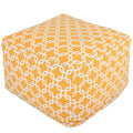 Majestic Home Goods Indoor Outdoor Links Ottoman Pouf 27 In L X 27 In W X 17 In H