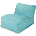 Majestic Home Goods Indoor Outdoor Southwest Bean Bag Chair Lounger 36 In L X 27 In W X 24 In H