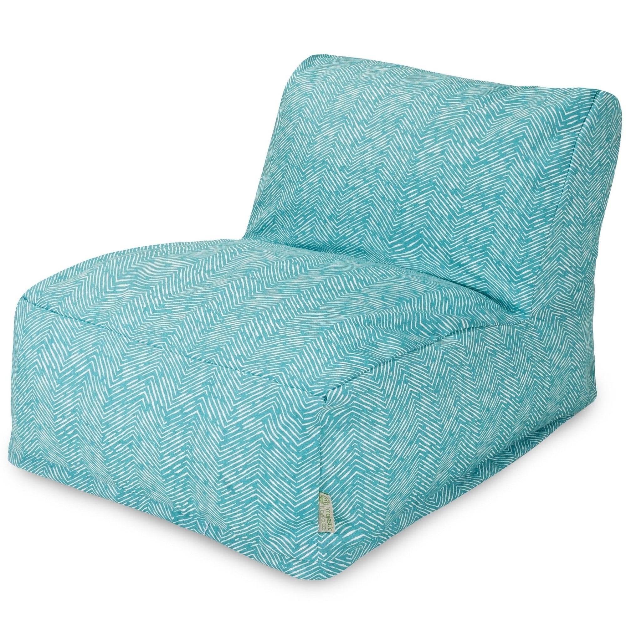Majestic Home Goods Indoor Outdoor Southwest Bean Bag Chair Lounger 36 In L X 27 In W X 24 In H