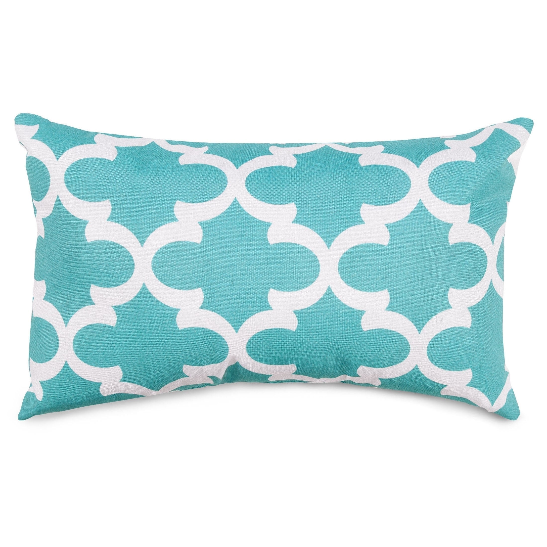 Majestic Home Goods Indoor Outdoor Trellis Small Decorative Throw Pillow 20 X 12