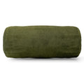 Majestic Home Goods Indoor Villa Velvet Round Bolster Decorative Throw Pillow