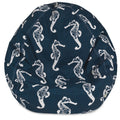 Majestic Home Goods Sea Horse Classic Bean Bag Chair Small Large