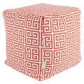 Majestic Home Goods Towers Indoor Outdoor Ottoman Pouf Cube