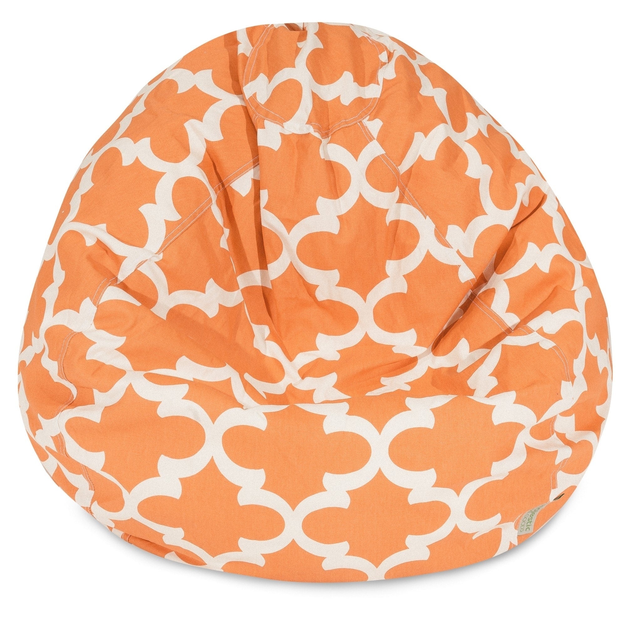 Majestic Home Goods Trellis Classic Bean Bag Chair Small Large