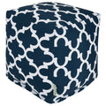 Majestic Home Goods Trellis Indoor Outdoor Ottoman Pouf Cube