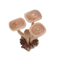 Majestic Mushroom Wood Sculpture