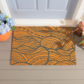 Make Waves Nautical Coir Door Mat 36 X 24 36 X 24