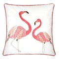 Furniture Of America Malibu Contemporary White Accent Pillows Set Of 2