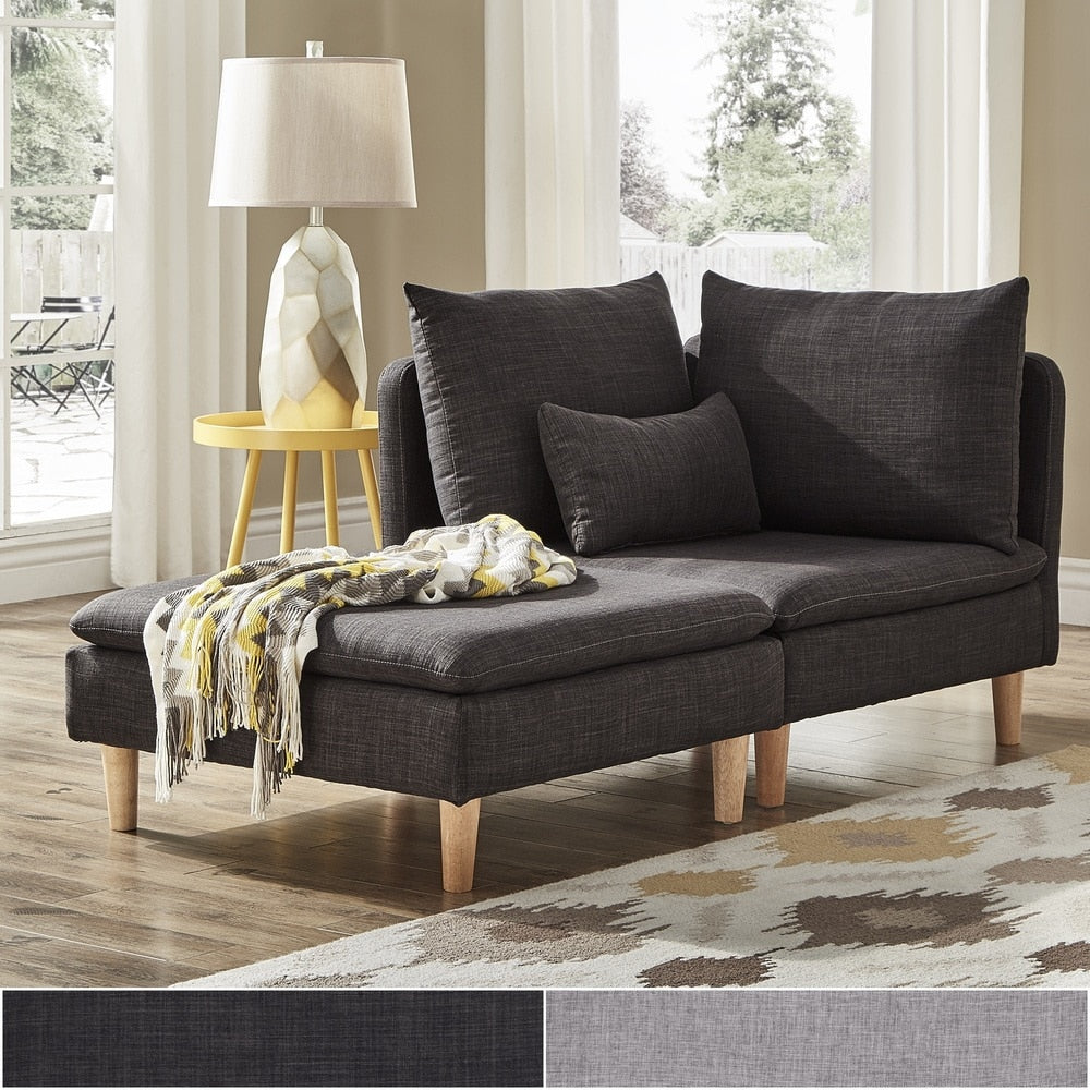 Malina Modular Mid Century Chair Or Ottoman By Inspire Q Modern