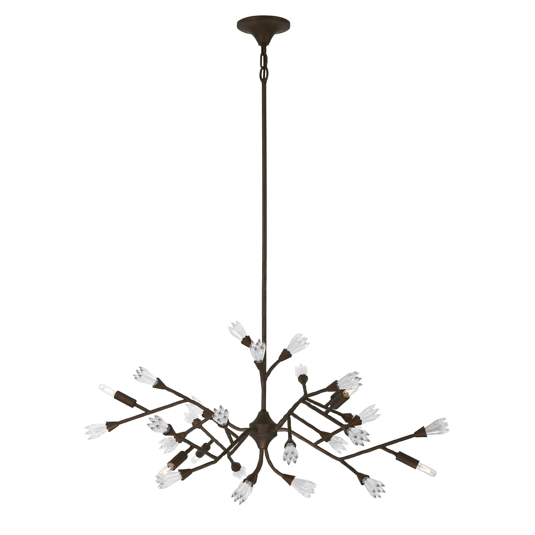 Malinda 6 Light Chandelier In Bark By Breegan Jane