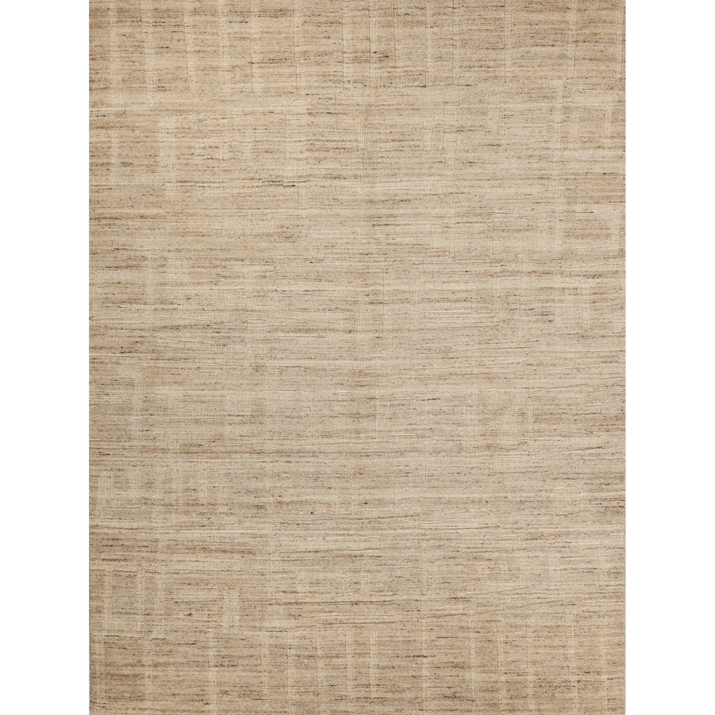 Malmo Hand Knotted New Zealand Wool Beige Area Rug