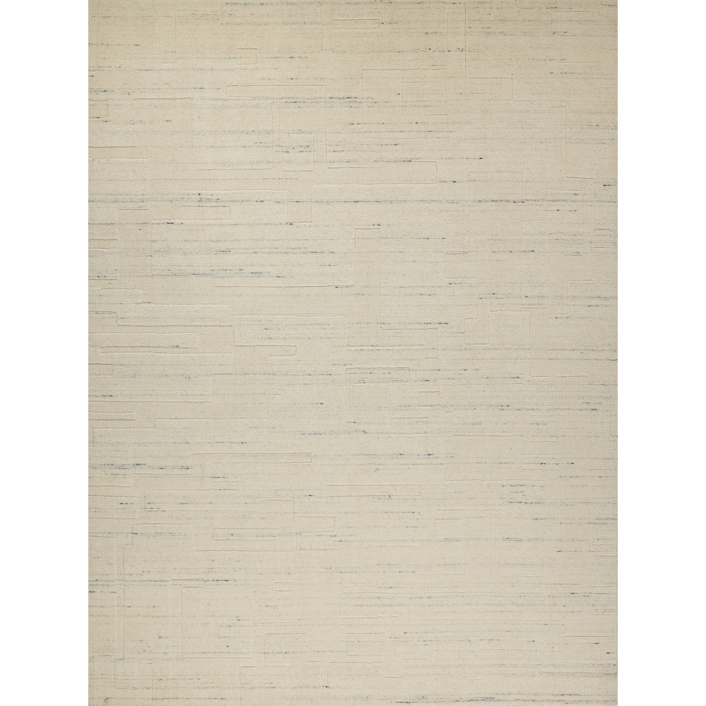 Malmo Hand Knotted New Zealand Wool Ivory Area Rug