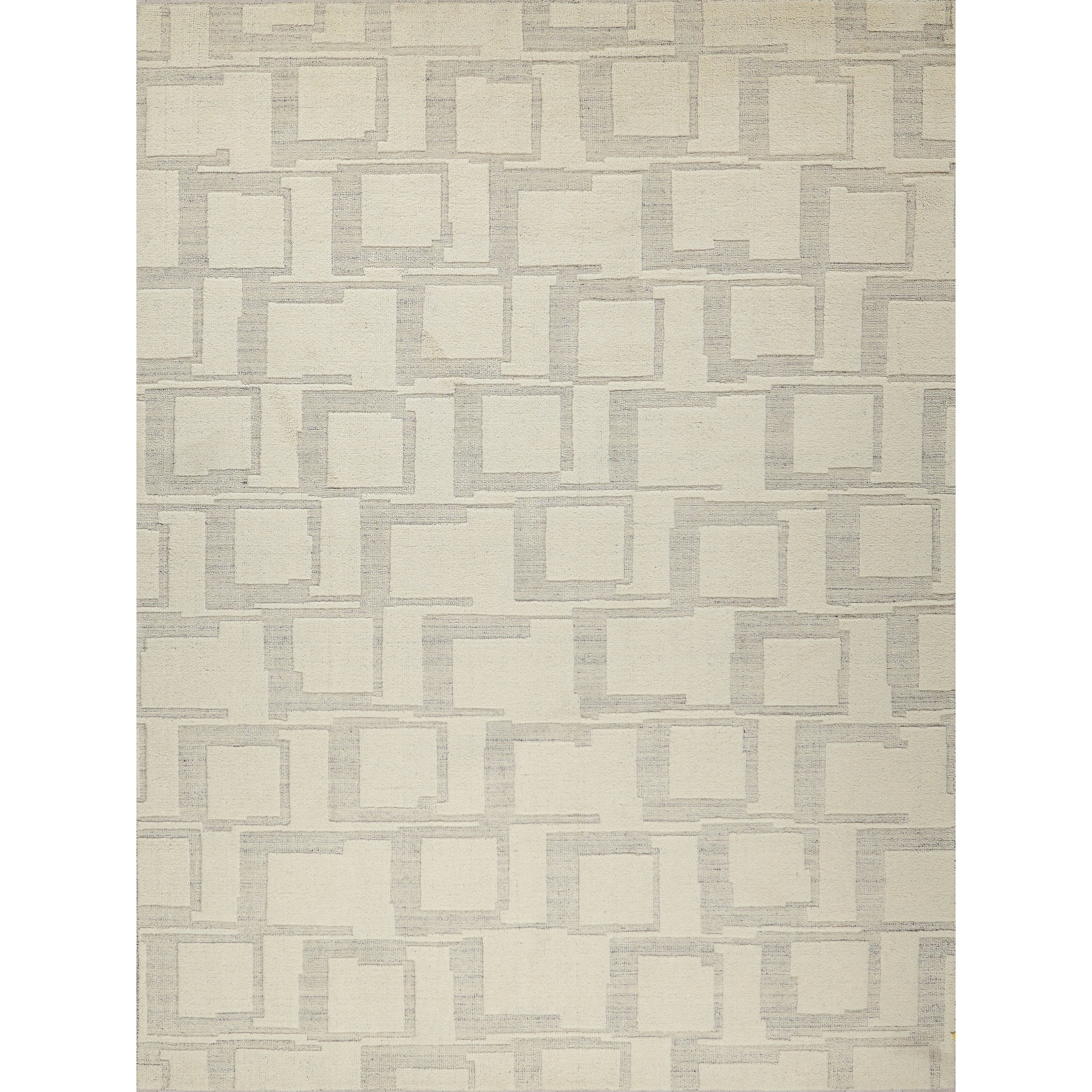 Malmo Hand Knotted New Zealand Wool Ivory Beige Taupe Area Rug