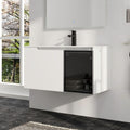 Malwee 24 30 36 Floating Bathroom Vanity Wall Mounted Bathroom Vanity With Ceramic Sink And Soft Close Door