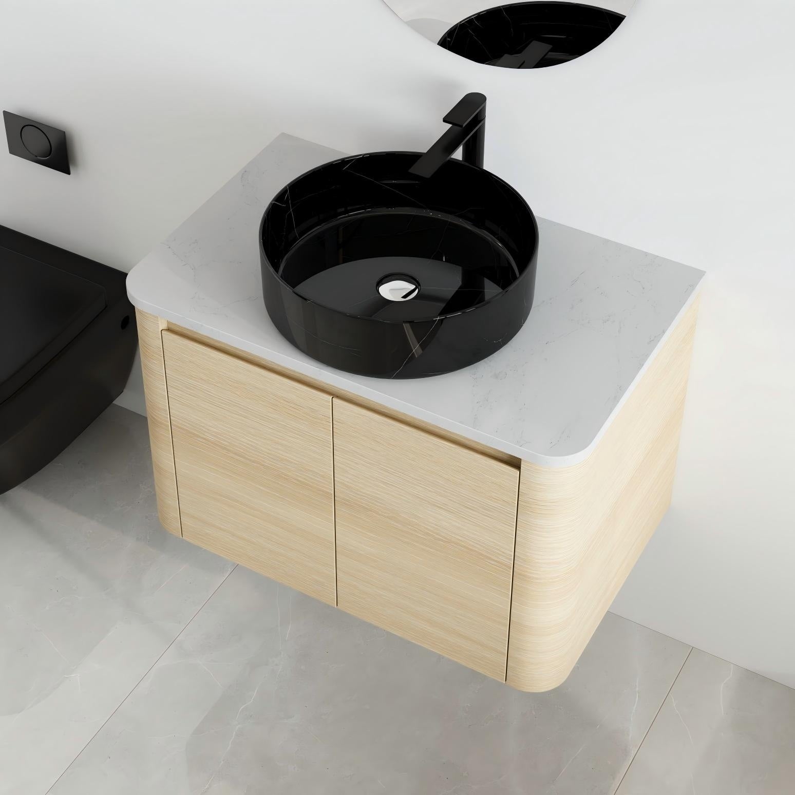 Malwee 24 30 Floating Bathroom Vanity Wall Mounted Bathroom Vanity With Ceramic Sink And Soft Close Door