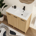 Malwee 24 36 48 Bathroom Vanity With Sink Freestanding Vanity With Soft Close Door Drawer And Adjustable Shelf