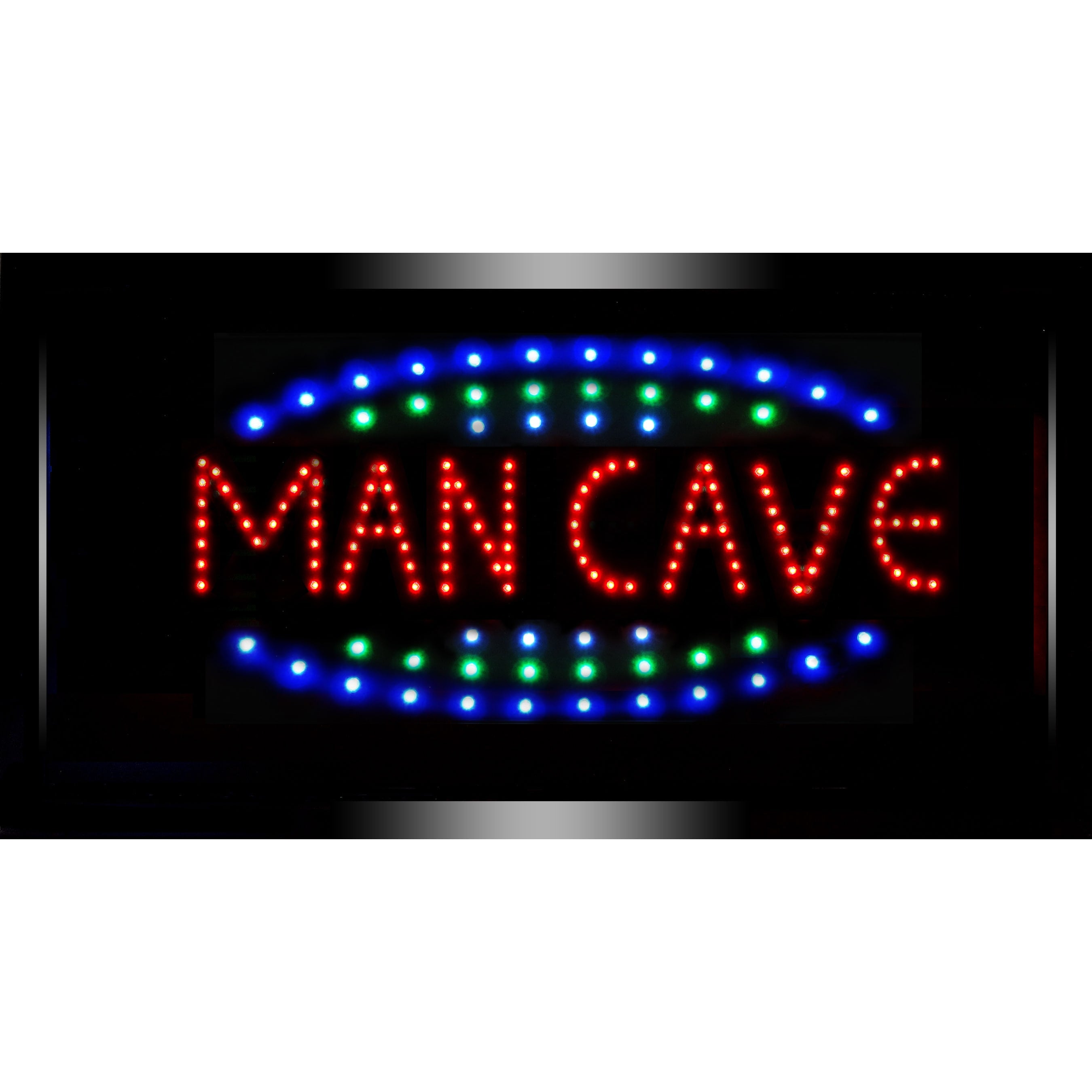 American Art Decor Man Cave Framed Flashing Bar Garage Marquee Led Signs
