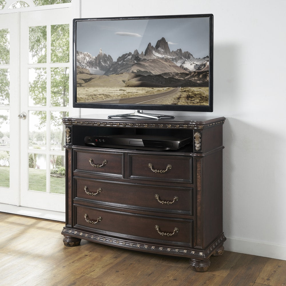Manchester Traditional Entertainment Center By Greyson Living