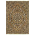 Manchester Traditional Medallion Fringed Area Rug