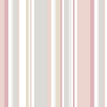 Manhattan Comfort Arlington 32.7 Ft. X 20.5 In. Vinyl Pink Multi Striped Wallpaper Covering