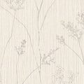 Manhattan Comfort Berwyn 32.7 Ft. X 20.5 In. Vinyl Grey Reeds Wallpaper Covering