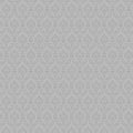 Manhattan Comfort Cambridge 32.7 Ft. X 20.5 In. Vinyl Silver Small Damask Wallpaper Covering