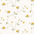 Manhattan Comfort Debary Yellow Green Off White 32.7 Foot X 20.5 Inch Inch Sunflower Wallpaper
