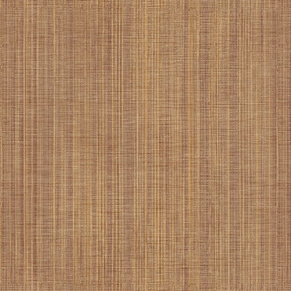 Manhattan Comfort Glenview 32.7 Ft. X 20.5 In. Vinyl Brown Vertical Stria Texture Wallpaper Covering