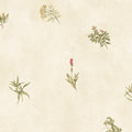 Manhattan Comfort Hampton 32.7 Ft. X 20.5 In. Vinyl Brown Leaves And Floral Toile Wallpaper Covering