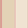 Manhattan Comfort Lancaster 32.7 Ft. X 20.5 In. Vinyl Beige Pinstripe Wallpaper Covering