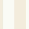Manhattan Comfort Laredo 32.7 Ft. X 20.5 In. Vinyl Off White Wide Striped Wallpaper Covering