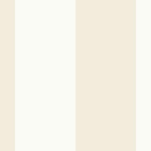 Manhattan Comfort Laredo 32.7 Ft. X 20.5 In. Vinyl Off White Wide Striped Wallpaper Covering