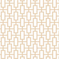 Manhattan Comfort Sheffield 32.7 Foot X 20.5 Inch Inch Geometric Link Wallpaper 32.7 X 20.5