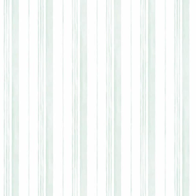 Manhattan Comfort Simsbury Paper Backed Vinyl 32.7 Foot X 20.5 Inch Striped Wallpaper